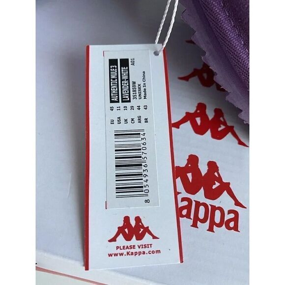 KAPPA Authentic MULE 3 Slip On Sandals Lavender Unisex Men’s Sz 11 Women’s 12.5 - Picture 3 of 9